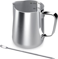 MilchkäNnchen Edelstahl 350Ml Handheld AufschäUmkäNnchen FüR Cappuccino Barista