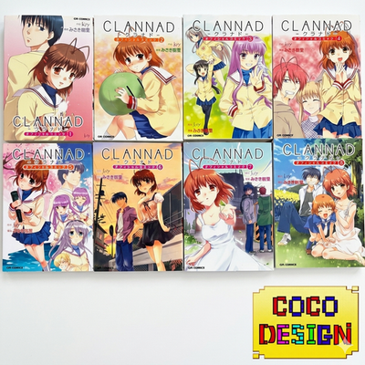 CLANNADコミックアンソロジー  / 一迅社  セット CLANNAD Vol. 1-8 Complete Full Set Japanese Manga Comics | eBay