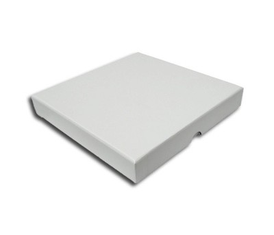 Single Schallplatten Sammelbox weiß