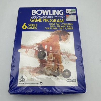 Vintage Bowling Atari 2600 1978 NEW SEALED Video Game Cartridge CX2628 NOS OBO