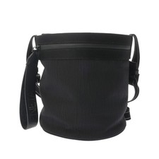 BOTTEGA VENETA bucket messenger 570185 Black / blue mens Shoulder Bag