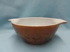 Pyrex Early American Brown Cinderella Bowl 442, 1 1/2 Qt