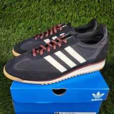 Adidas SL 72 OG Womens Black White Gum Bottom Sneaker JQ8326 Originals Shoes