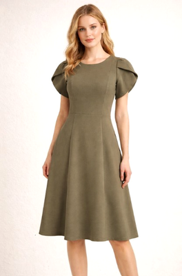 charcoal grey long sleeve dress SHORT GRAY DRESS WITH LONG SLEEVES