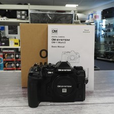 Used OM System OM-1 Mark II Body - 69 Actuations - 12 Months Warranty