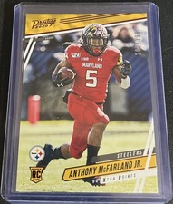 Lot of 7 Serial Numbered NFL Prestige Cards Various Years & Players