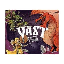 Leder Board Game Vast - The Crystal Caverns Box NM