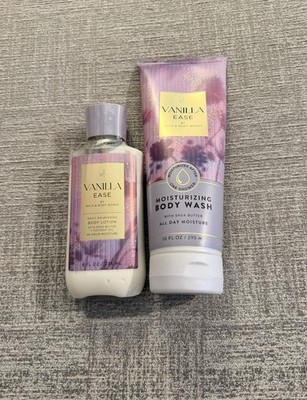 Bath & Body Works Vanilla Ease Duschgel & Lotion Set Brandneu Amerikanisch  