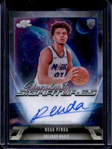 2025 Topps Cosmic Chrome Noah Penda Base (RAW)