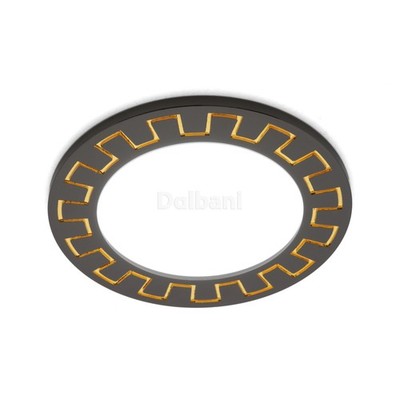 6pcs 7W SMD 6000K Recessed Gunmetal Black Gold LED Down Light Spotlight