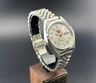Vintage Seiko 5 Automatic Arabic Dial Japan Made Men's Wrist Watch, Day/Date