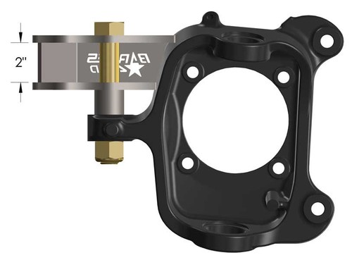 Barnes 4WD Weld On High Steer Arms 2005-2008 Superduty Dana 60 - Foto 7 di 8