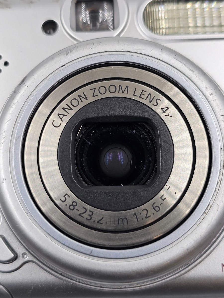 Canon PowerShot A540 6.0 MP Digital Camera Silver - Working | eBay UK