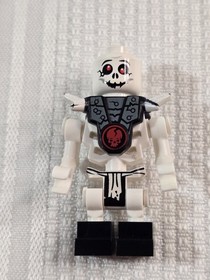 LEGO 2115 NINJAGO: Bonezai (Skulkin) Minifig Complete (NO Cards) Spinner