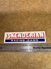Vintage Iskenderian Sticker 1970s NHRA OCIR