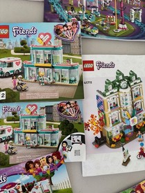 LEGO FRIENDS INSTRUCTION BOOK MANUAL ONLY HUGE LOT 41130 41714 41684 41095 41449