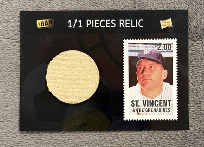 2020 The Bar Pieces Of The Past Mickey Mantle 1/1 Bat Relic New York Yankees HOF
