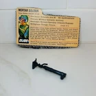 G.I. Joe / GI JOE SHORT FUZE Mortar & Card.