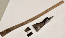 E.C. Simmons (St. Louis, Mo) English Mondstff Ships Carpenter’s Adze w Handle