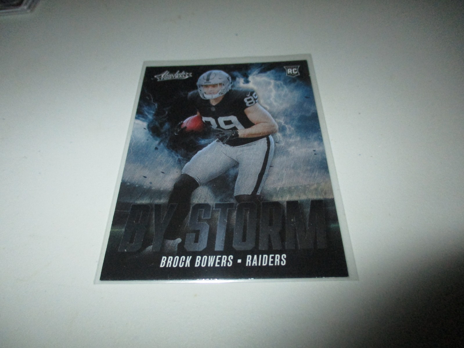 Brock Bowers 2024 Panini Absolute By Storm RC #BS-BBS
