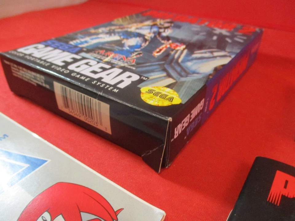 Predator 2 (Sega Game Gear) Near Complete w/ Box manual game WORKS! - Image 2 of 4