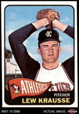 1965 Topps #462 Lew Krausse Athletics 8 - NM/MT