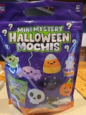 RMS Crazy Fun Mini Mystery Halloween Mochis 32 Count Bulk Bag Squishy Toys NEW