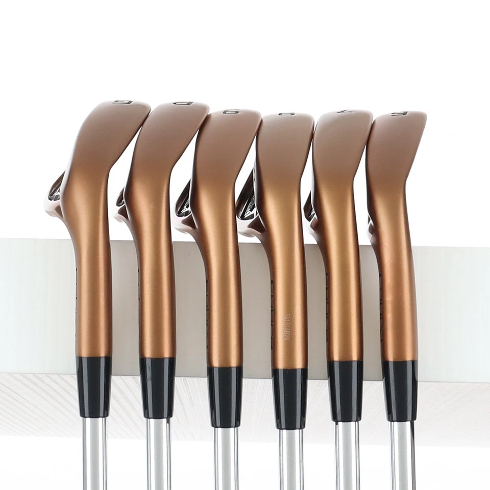 Juego de Hierro Cobra Caja Abierta KING TOUR MIM COBRE Rígido Dinámico Dorado 95 S200 6 piezas Foto 4 de 4