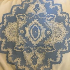 New w/Tag $138 Retail! Little White Dress Medium Blue MSSP Max Studio Short LWD