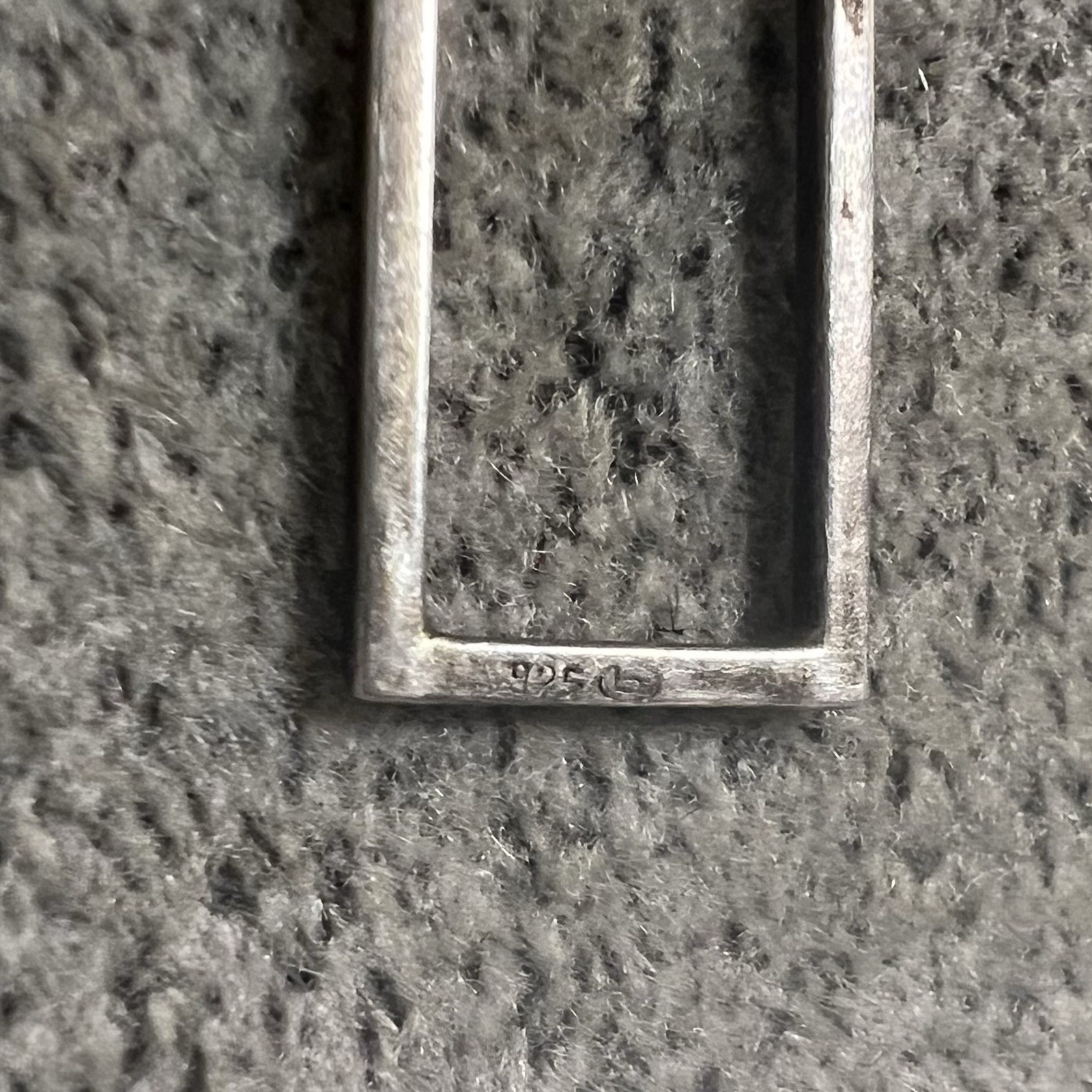 Vintage Boma Off-Set Open Rectangular Shape Sterl… - image 16