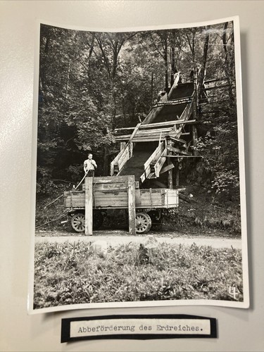 ~1936 Foto Baustelle zu: Schwarzwald Eisenbahn Höllentalbahn