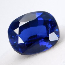 Certified 8.70 Ct Natural Ceylon Blue Sapphire  Stunning Cushion Cut Gemstone