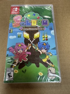 Soldam: Drop, Connect, Erase for Nintendo Switch Brand New Factory Sealed