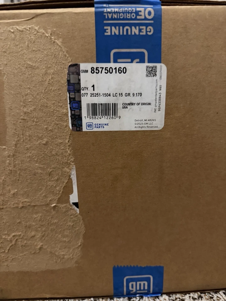 Genuine GM Compressor 85750160 (replaces 85750161) - Image 4 of 4