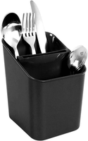 AbtropfstäNder Besteck-Organizer Abtropfkorb FüR Besteck Schwarz | KüChenutensil