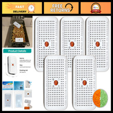 Reusable Silica Gel Canisters - 40g Pack of 5, Moisture Absorber for Gun Safe, C