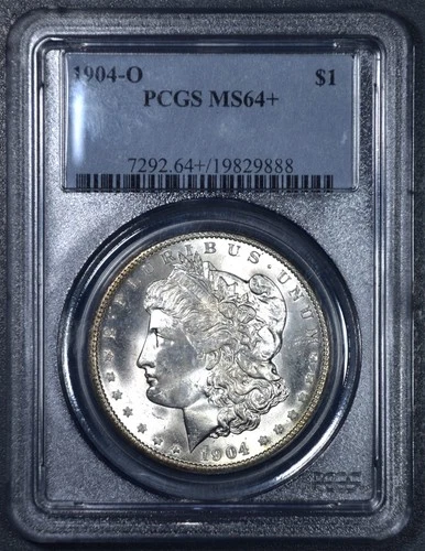 1904-O $1 MORGAN SILVER DOLLAR KM# 110 PCGS MS 64+ A6540