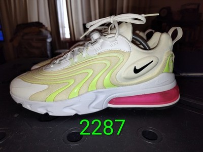 Nike Air Max 270 React ENG White Ghost Green CK2608 100 Women's Shoes #2287