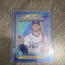 2024 Bowman Chrome My 1st Bowman Blue Mojo Bobby Witt Jr. /150 Royals M1B-23