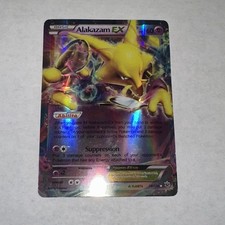 Alakazam EX 25/124 Fates Collide Holo FAKE on eBay