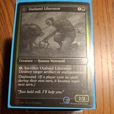 Outland Liberator SILVER SCREEN FOIL - Innistrad Double Feature (Magic/MTG)