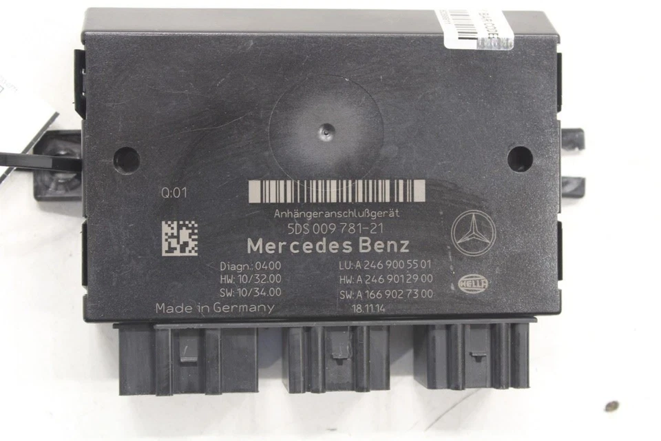 Módulo de controle de reboque reboque reboque reboque reboque Mercedes-Benz ML350 2006-2015 V246-900-55-01  - Imagem 2 de 4