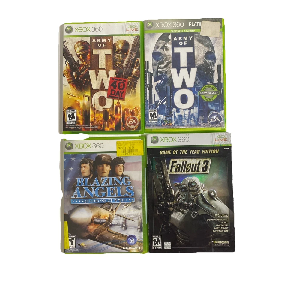 XBOX 360 VIDEO GAME LOT OF 28 games 5 Discs Only 23 games In Case Forza Madden++ - Image 2 of 4