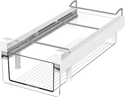 Fridge Organizer Drawer, Clear Plastic Fridge Organizer Bins,Add on Refrigerator