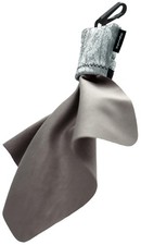 SPUDZ Ultra Microfiber Lens Cleaner – Clip-On Pouch, 6x6 in for Optics, Scopes,