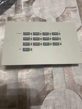Leprecon 90-03-6154 Apc 12 Button With Off Dmx In/out Wall Plate Part 2018)