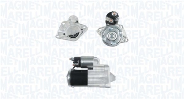 Magneti Marelli Anlasser Starter 063726278010 12V FüR Opel Vivaro X82 Bus Cdti 3-image