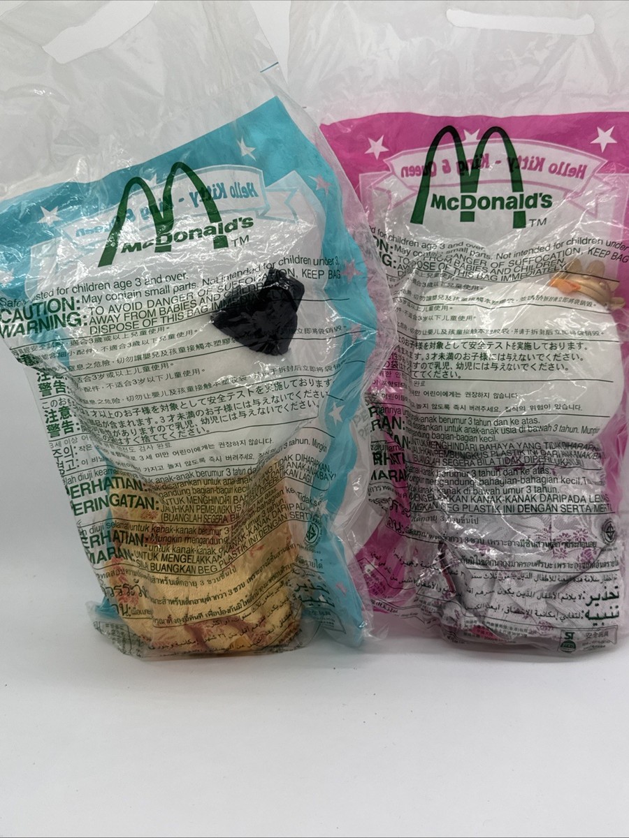 BNIP McDonald's Hello Kitty - King & Queen Japan [2000] [Vintage
