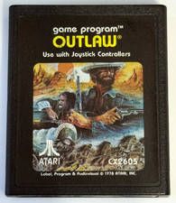 OUTLAW *ATARI 2600 + 7800* NUR KARTON *SUPER ZUSTAND*