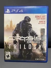 Crysis Remastered Trilogy (Sony PlayStation 4, 2021) PS4 Complete TESTED CIB